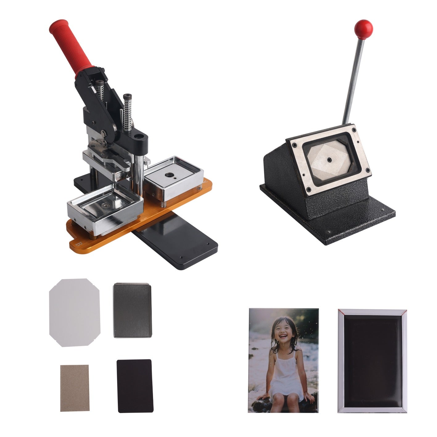 53*80 mm (2.1*3.2 inches) Rectangle Fridge Magnet Machine Kit