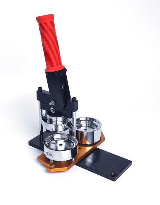 Round 58mm (2.28 inches) Badge Machine and Round 58mm (2.28 inches) Paper Cutter